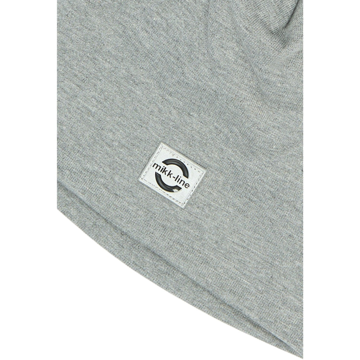 Mikk-Line Light Grey Melange Cotton Hat - Solid