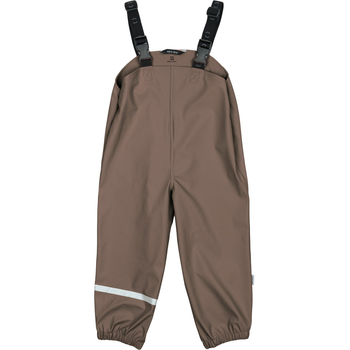 Mikk-Line Chocolate Chip Pu Rain Set W. Susp.