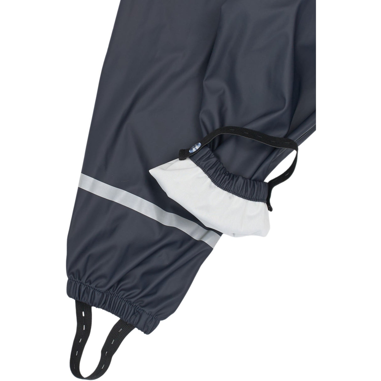 Mikk-Line Dark Navy Pu Rain Set W/O Susp.