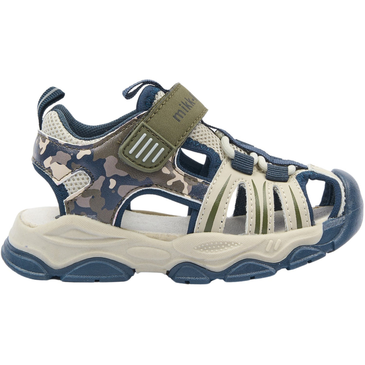 Mikk-Line Blue Nights Sandal Mesh With Velcro