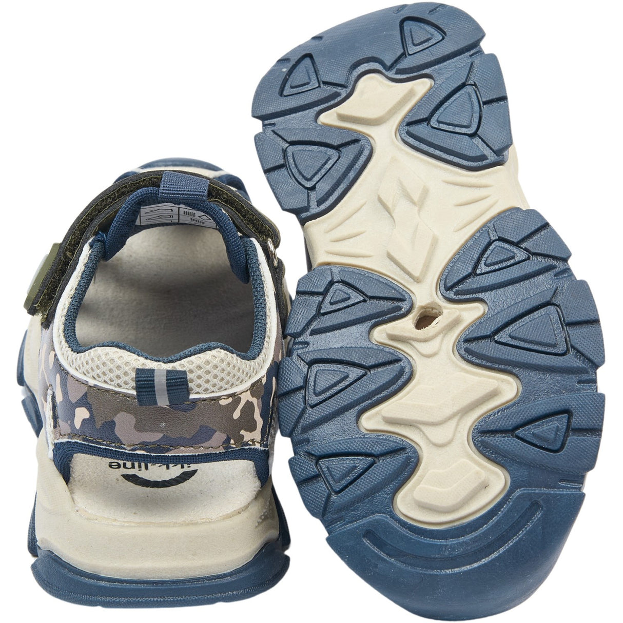 Mikk-Line Blue Nights Sandal Mesh With Velcro