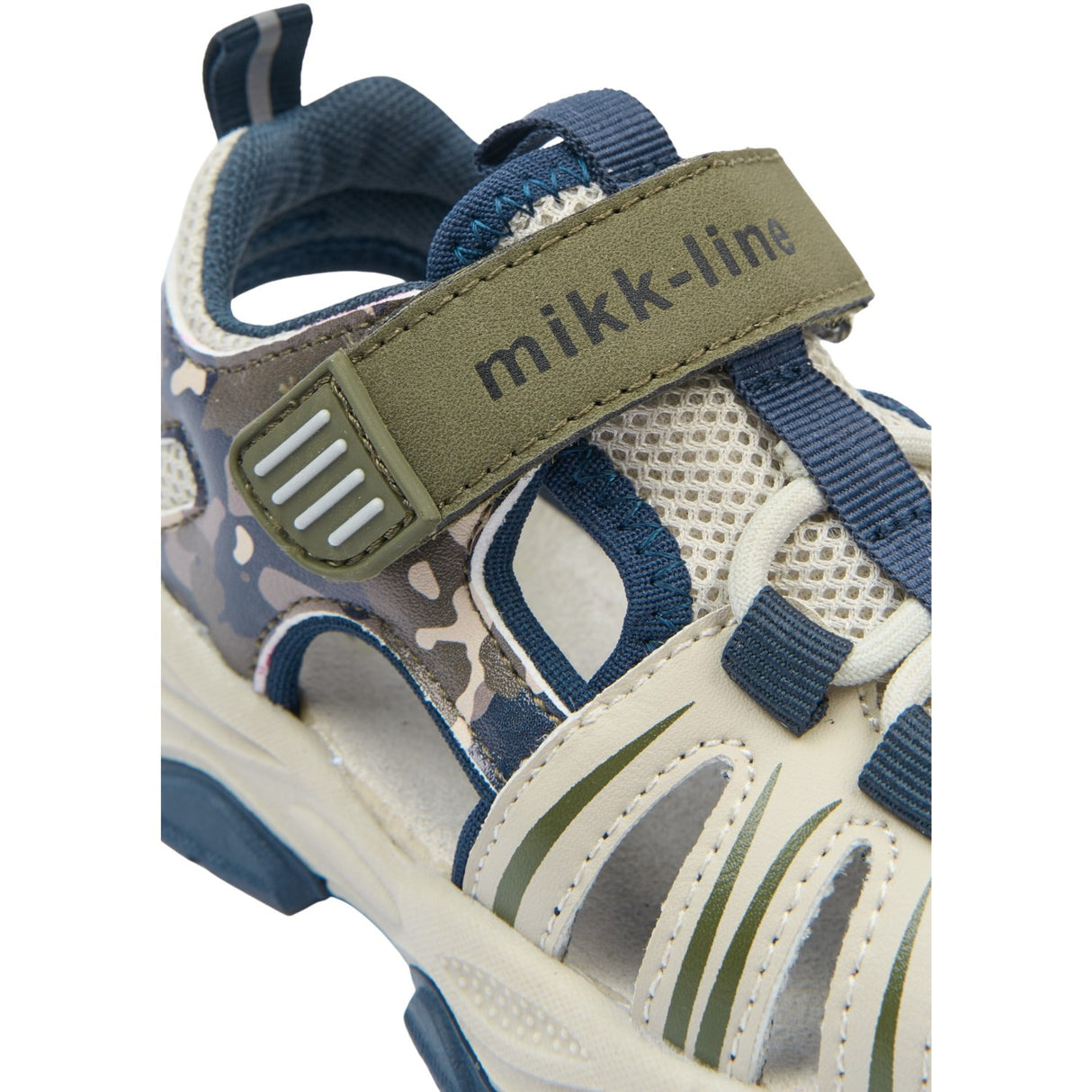 Mikk-Line Blue Nights Sandal Mesh With Velcro