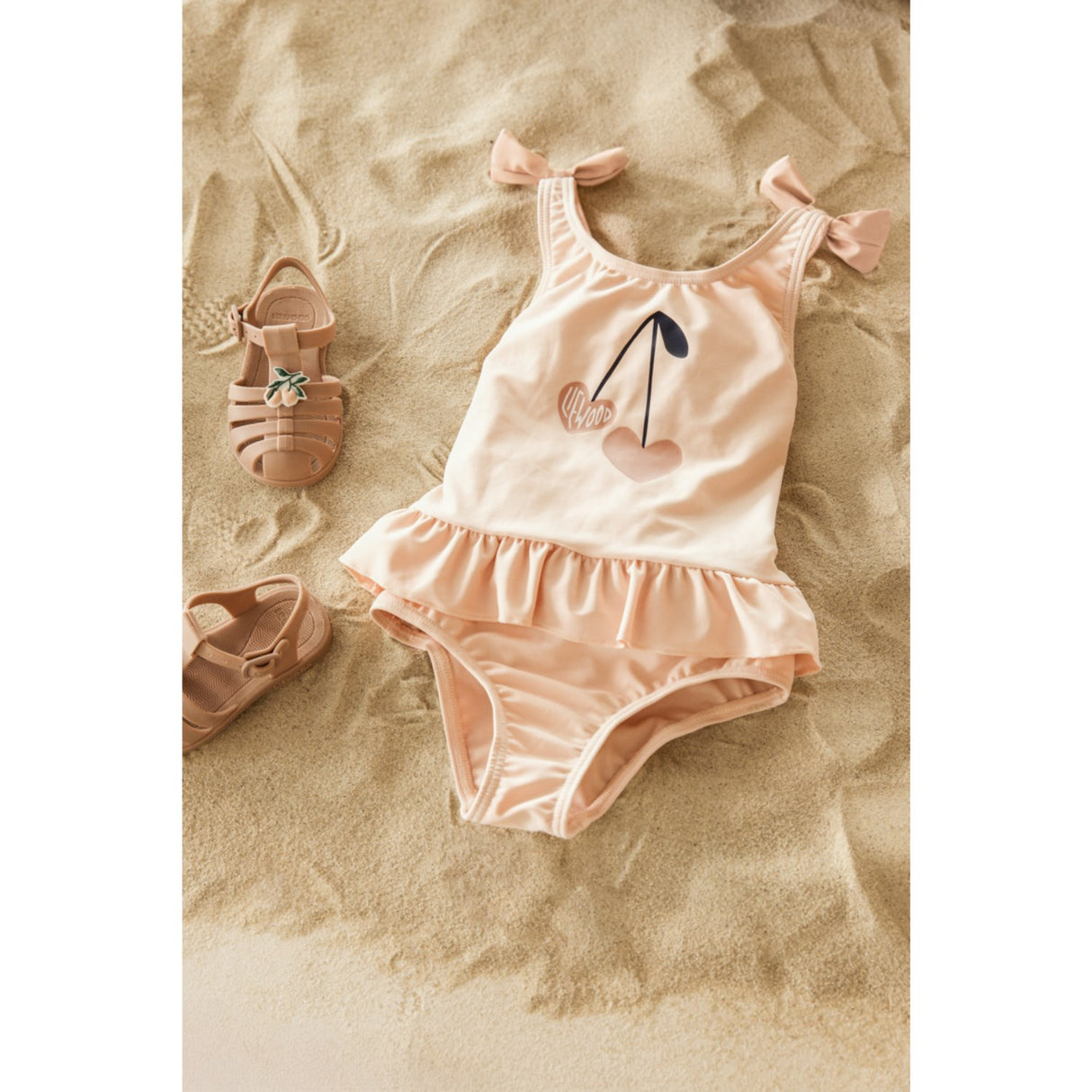 LIEWOOD Peach / Dark Rose Bre Sandals With Charms