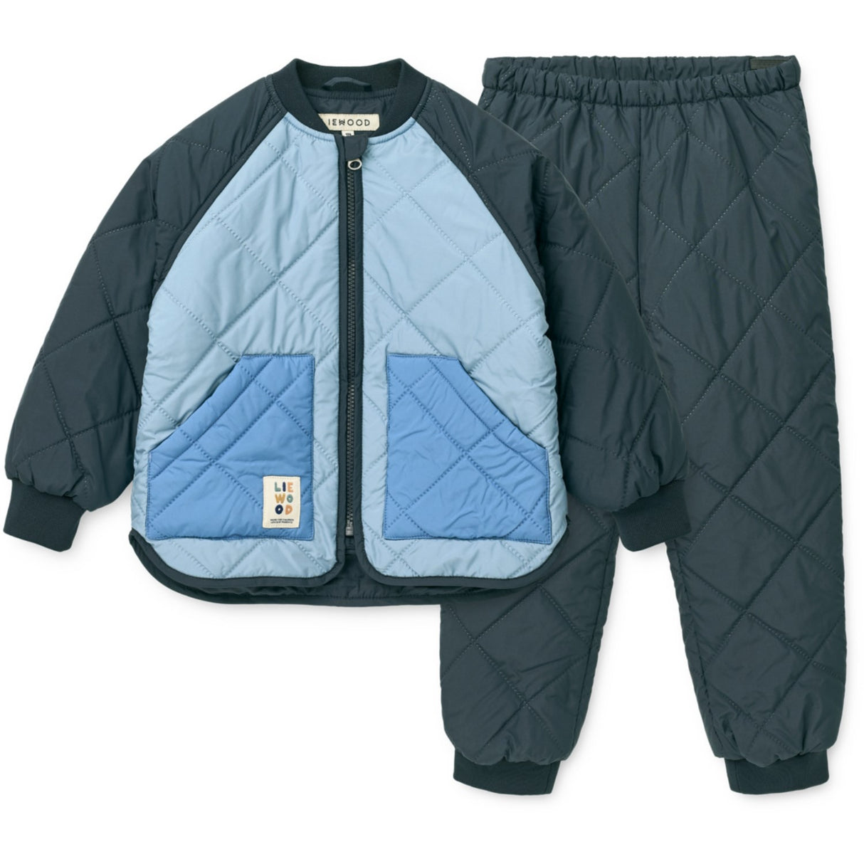 LIEWOOD Beach Blue / Classic Navy / Mix Zella Thermo Set