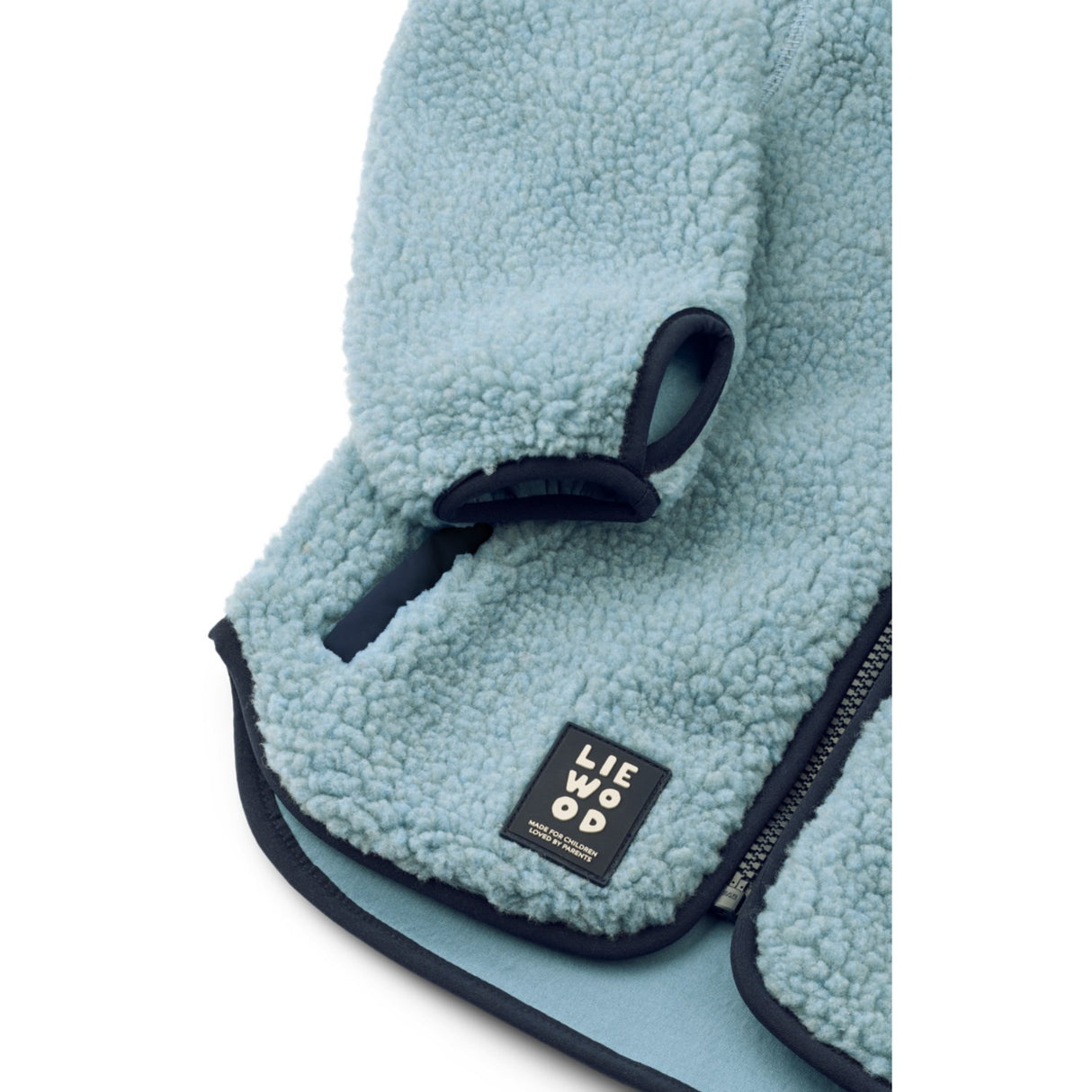 LIEWOOD Beach Blue Nolan Pile Jacket
