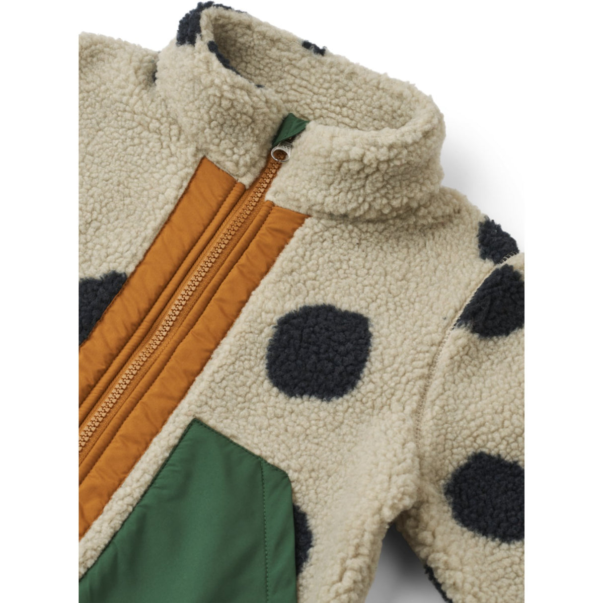 LIEWOOD Spot Dots / Mist Noam Pile Jacket