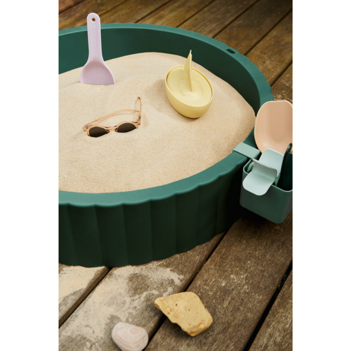 LIEWOOD Garden Green / Sandy Saul Sandpit