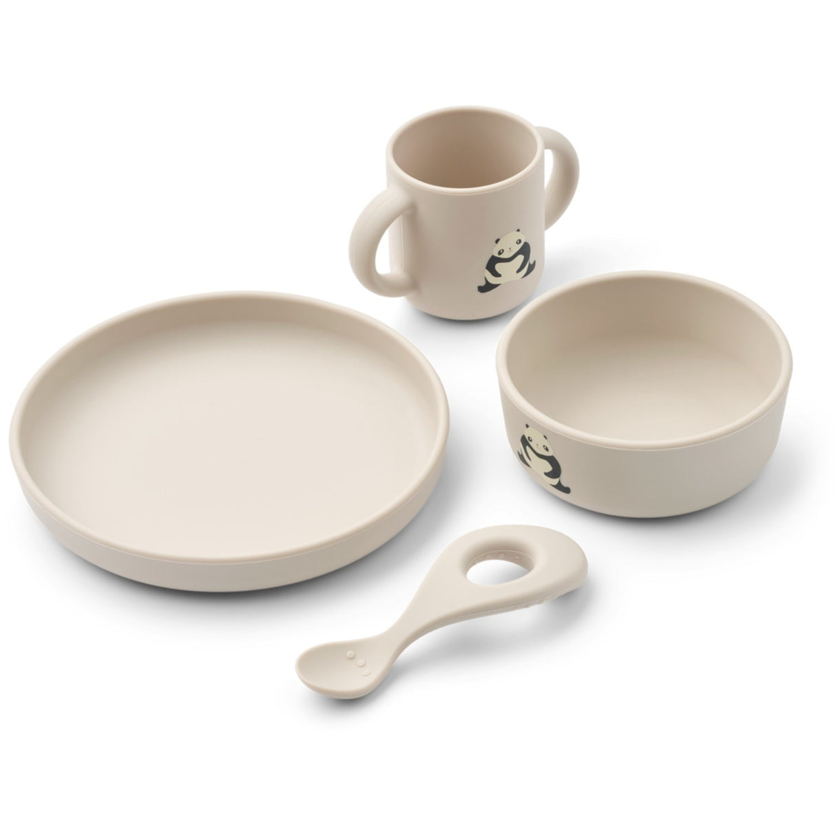 LIEWOOD Panda / Sandy Vivi Printed Tableware Set