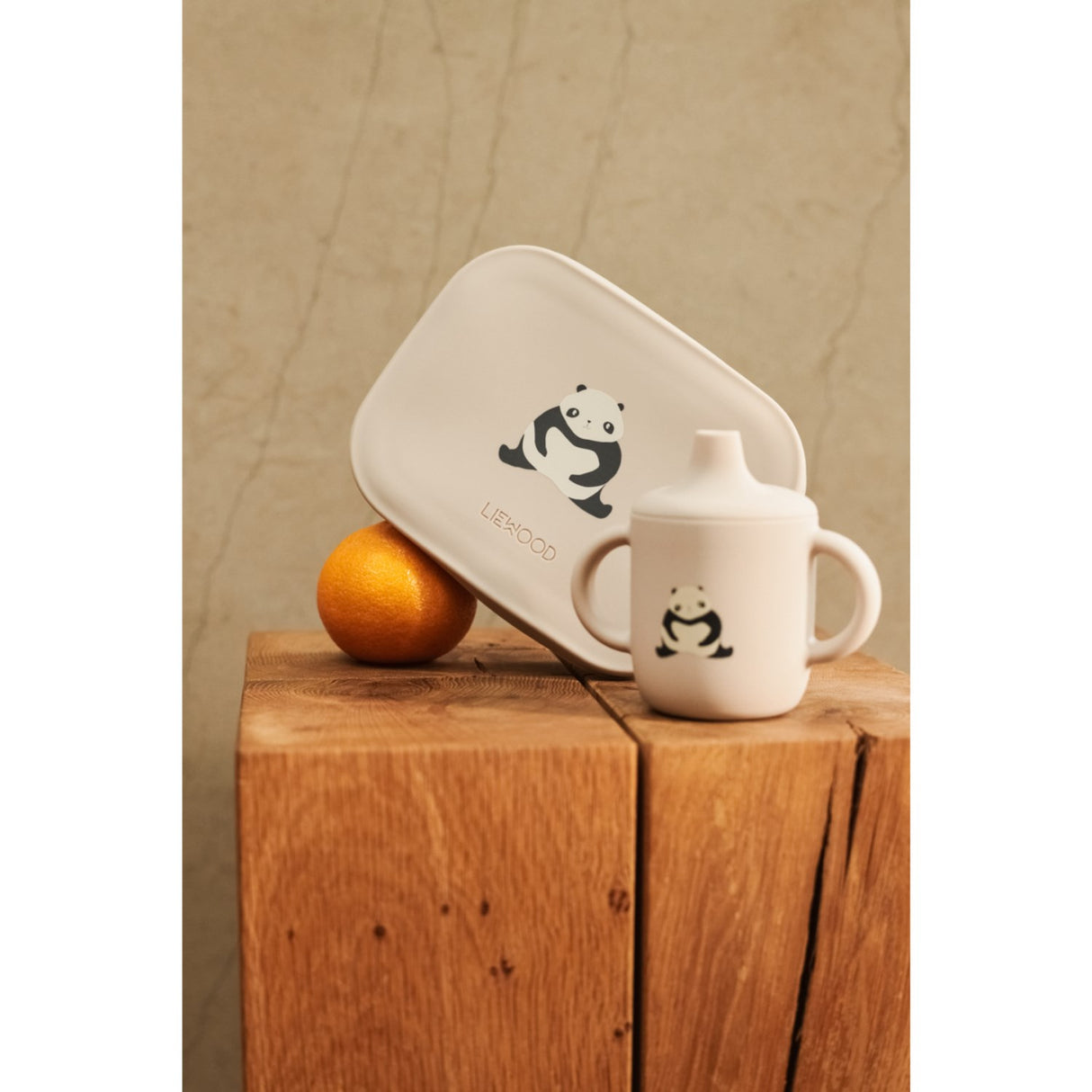 LIEWOOD Panda / Sandy / Dark Grey Arthur Printed Lunchbox