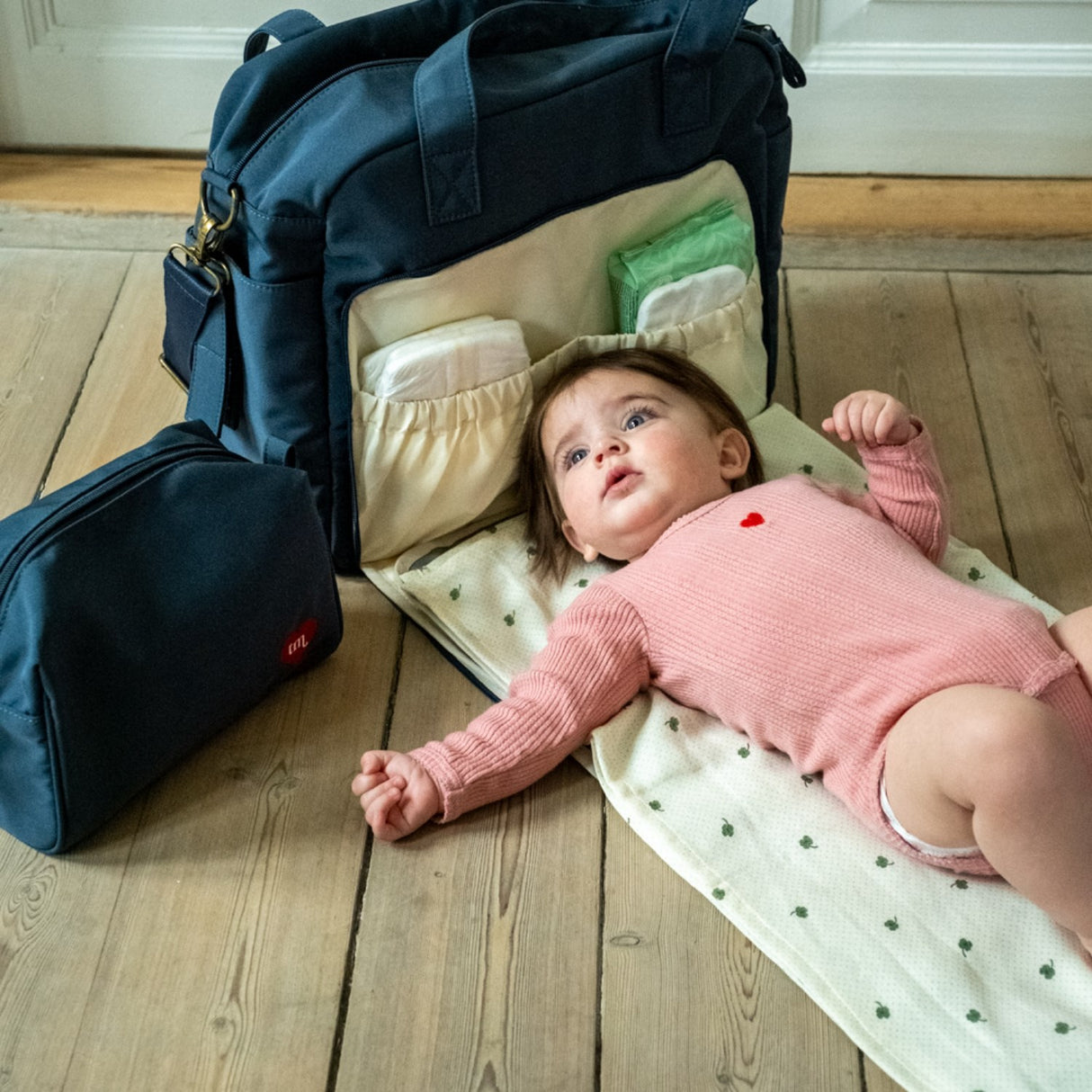 That's Mine Blue Benne Nursing Bag