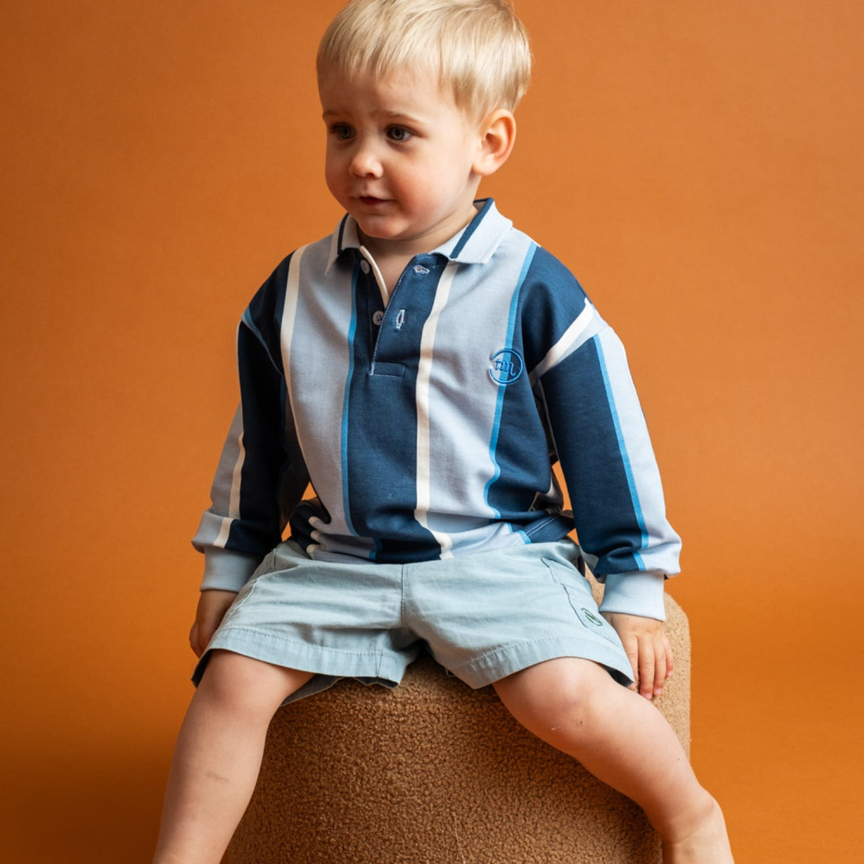 That's Mine Blue Mist Sander Shorts