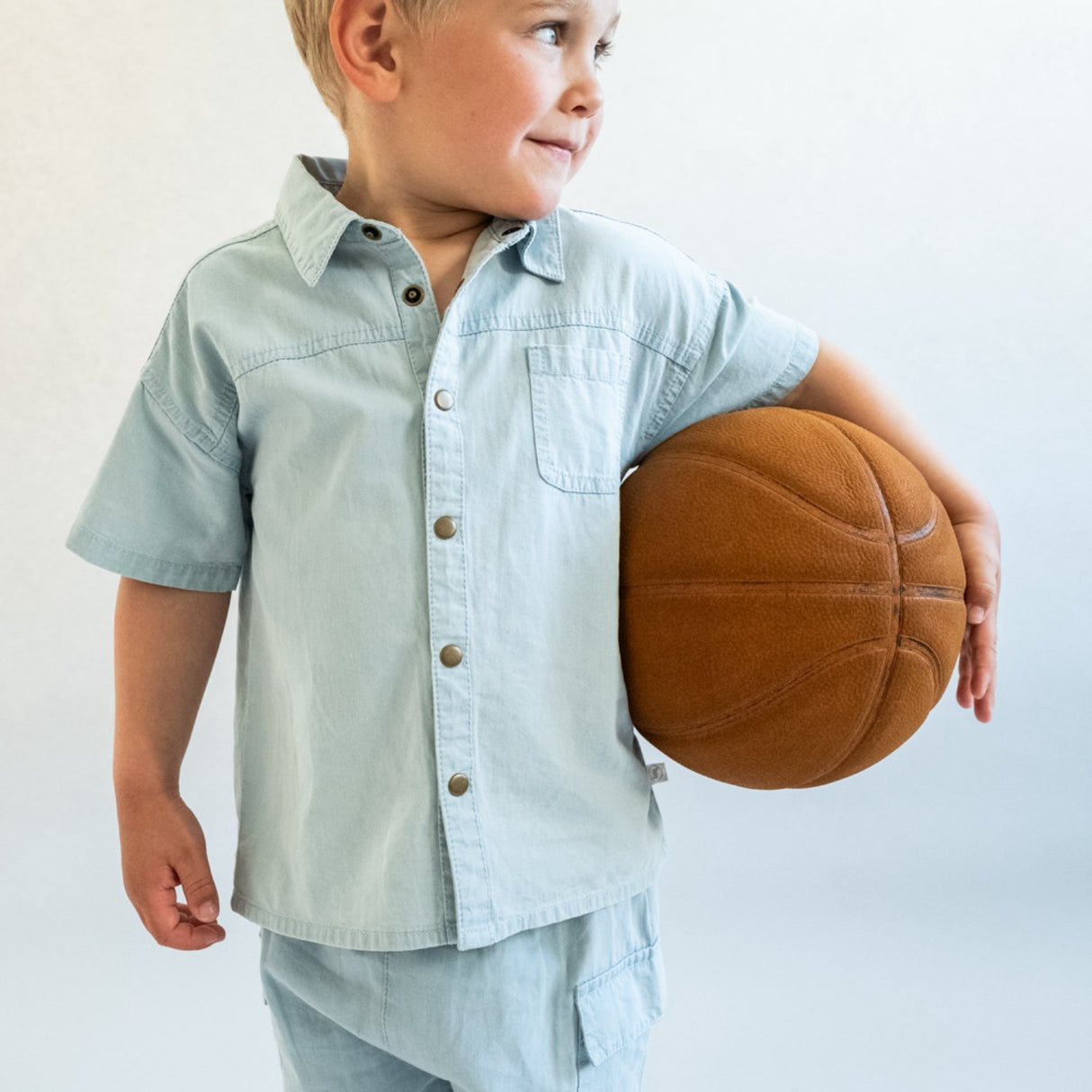 That's Mine Blue Mist Silas Shirt