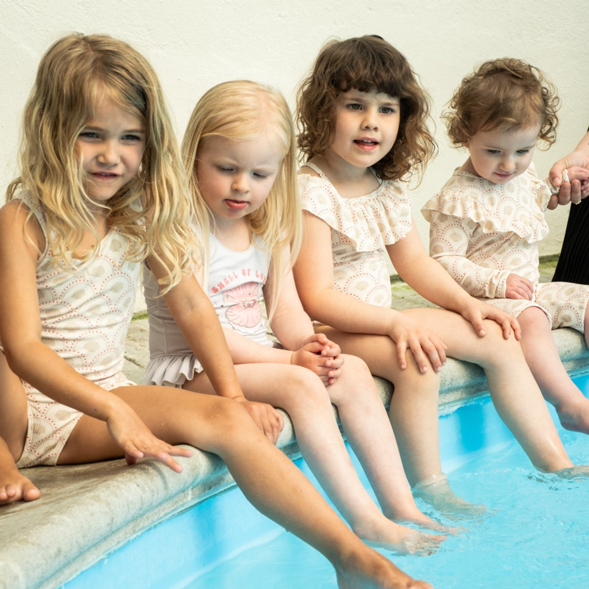 That's Mine Block Shell Silje Swim Onesie