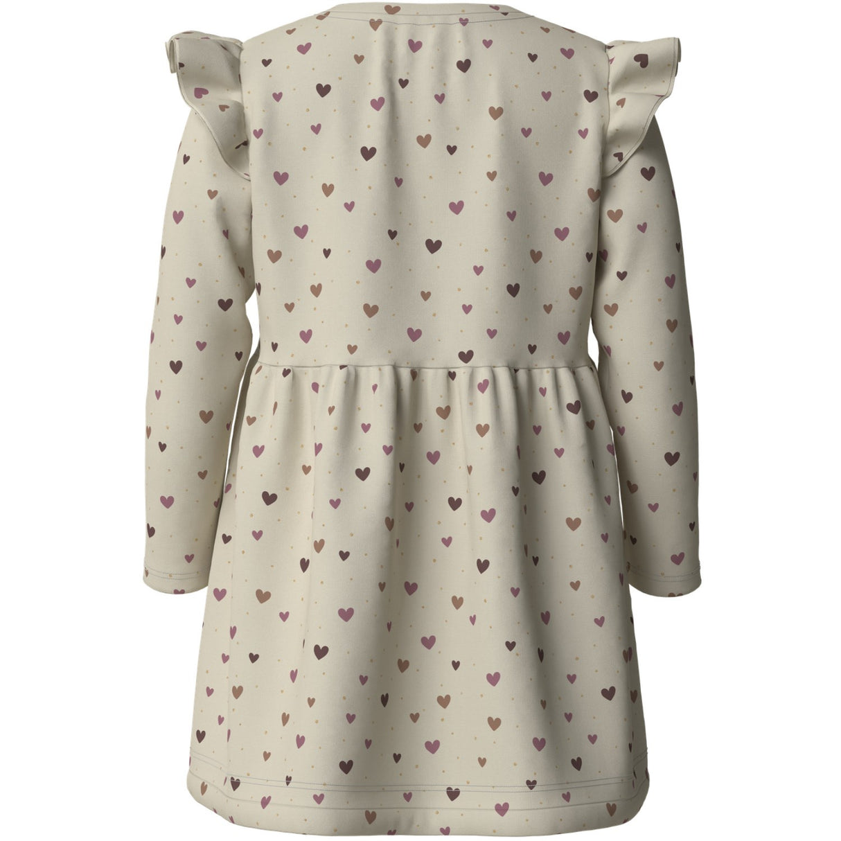 Name It Almond Milk Nmfhayla Ls Light Swe Dress