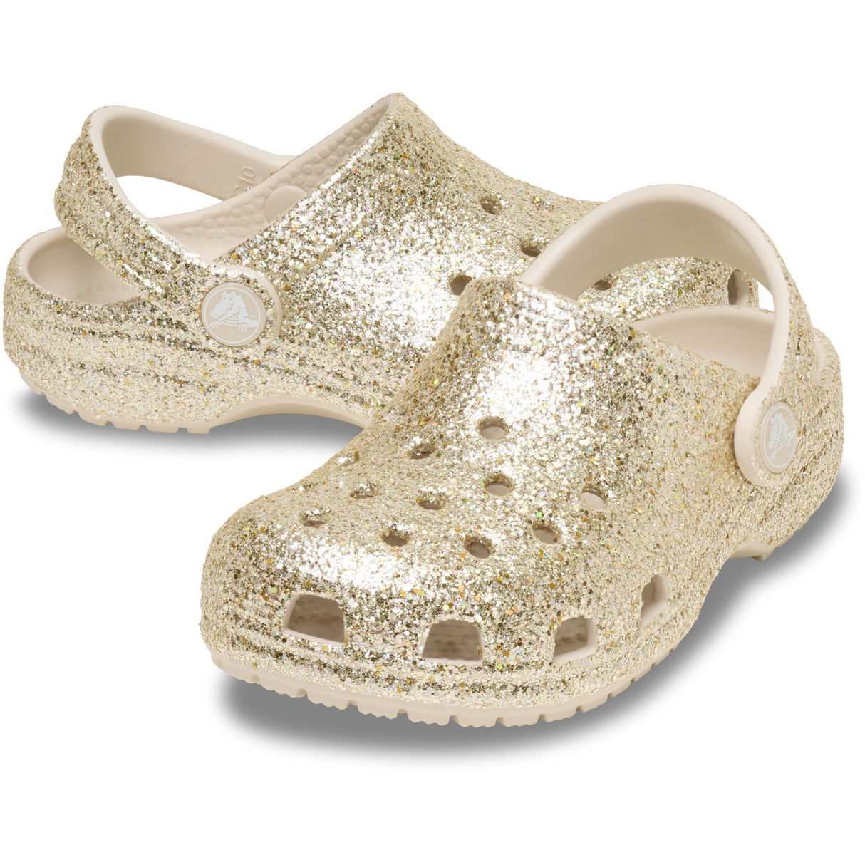 Crocs Sandstone Classic Chunky Glitter Clog T Sdt