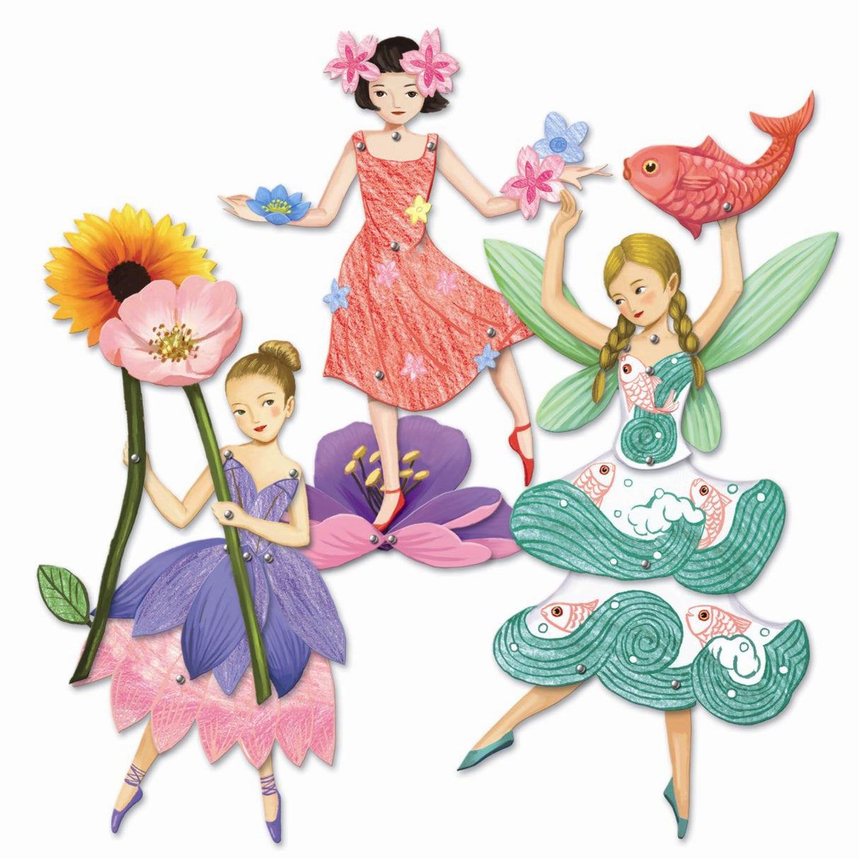 제코 크리에이티브 점핑 피규어, 요정들