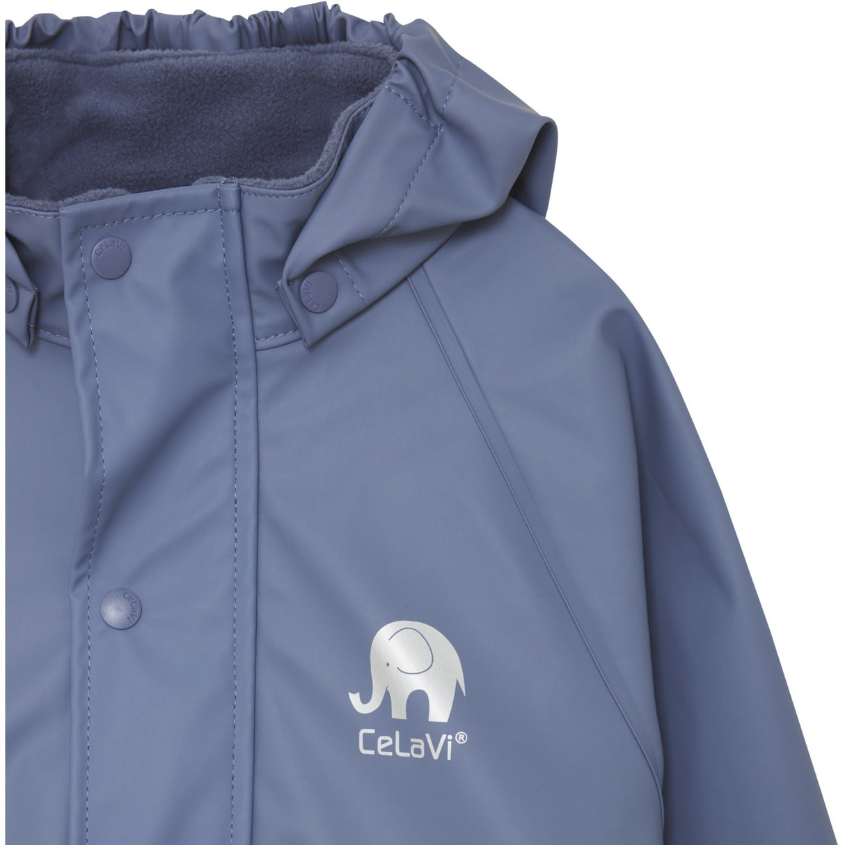 CeLaVi Flint Stone Basic Rainwear Set -Solid Pu