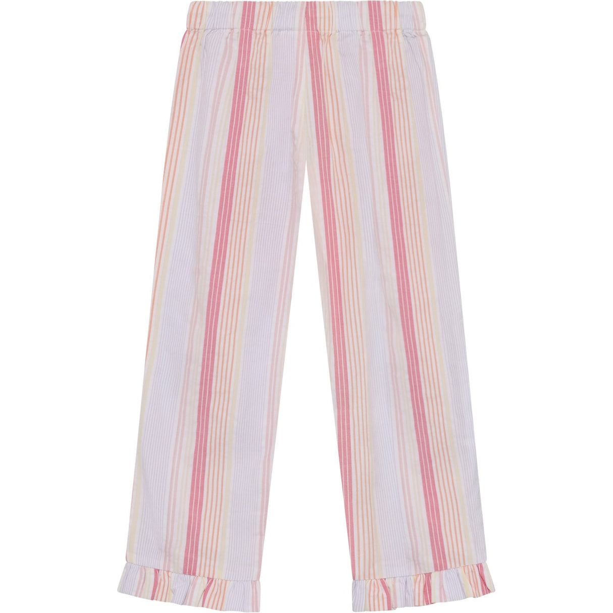 Minymo Bright White Pants Y/D Seersucker