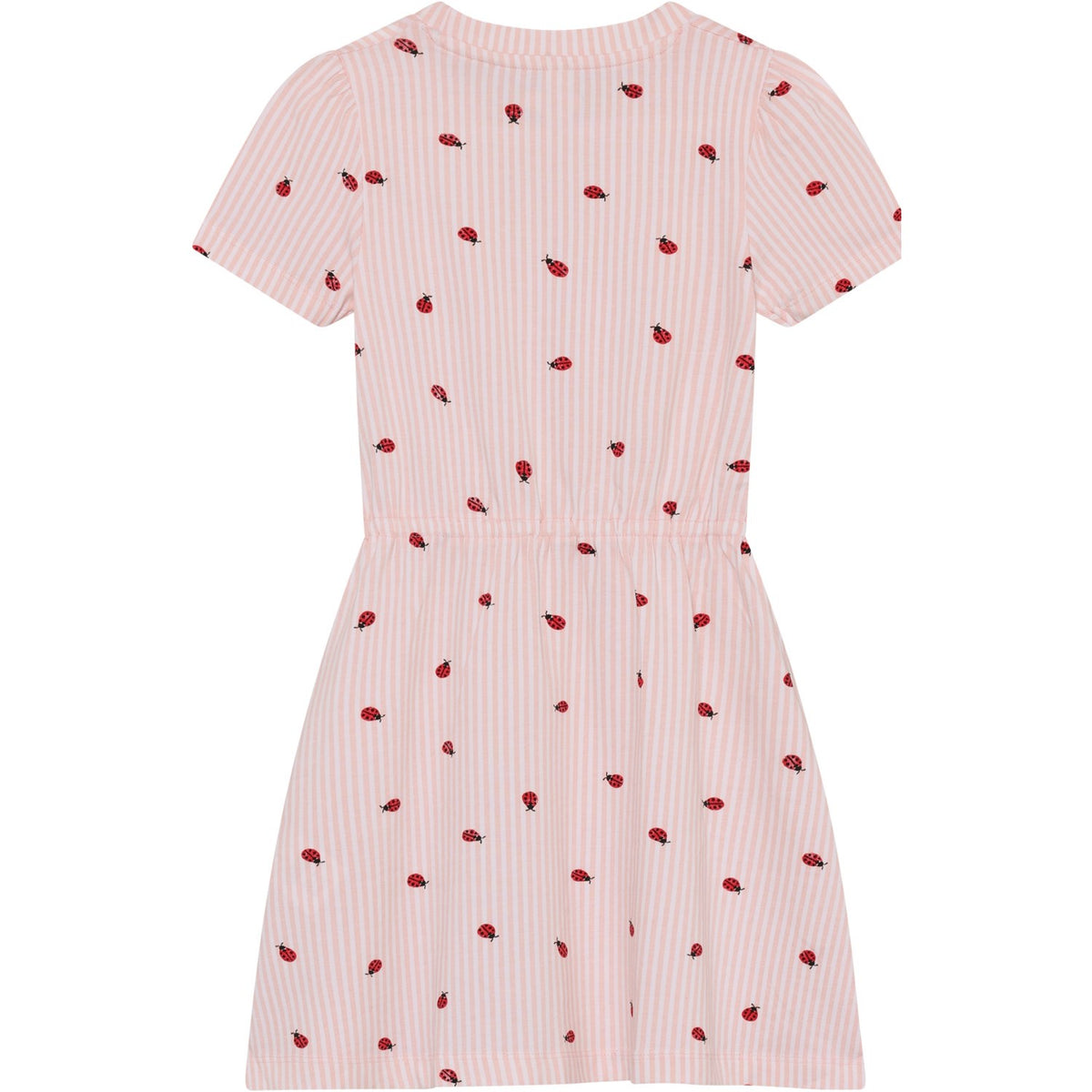 Minymo Peach Blush Dress Ss Aop