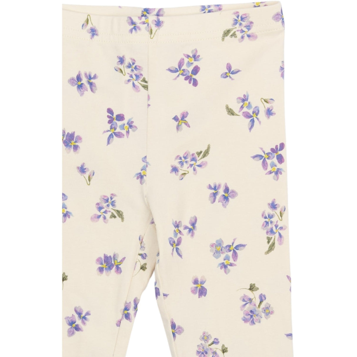 Petit Piao Eggnog Viola AOP PPStar Leggings