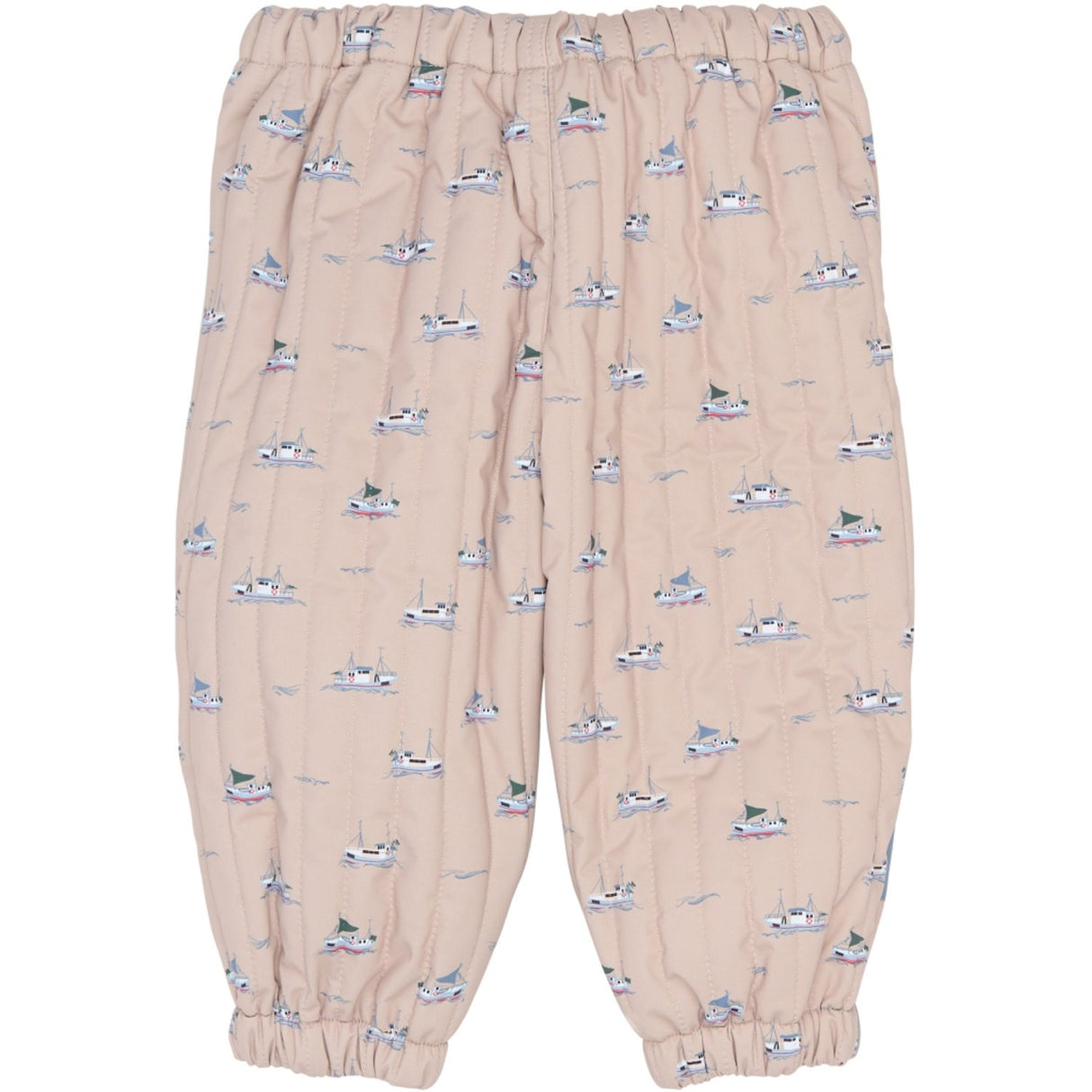 Petit Piao Oxford Tan Boat AOP PPEver Thermo Pants