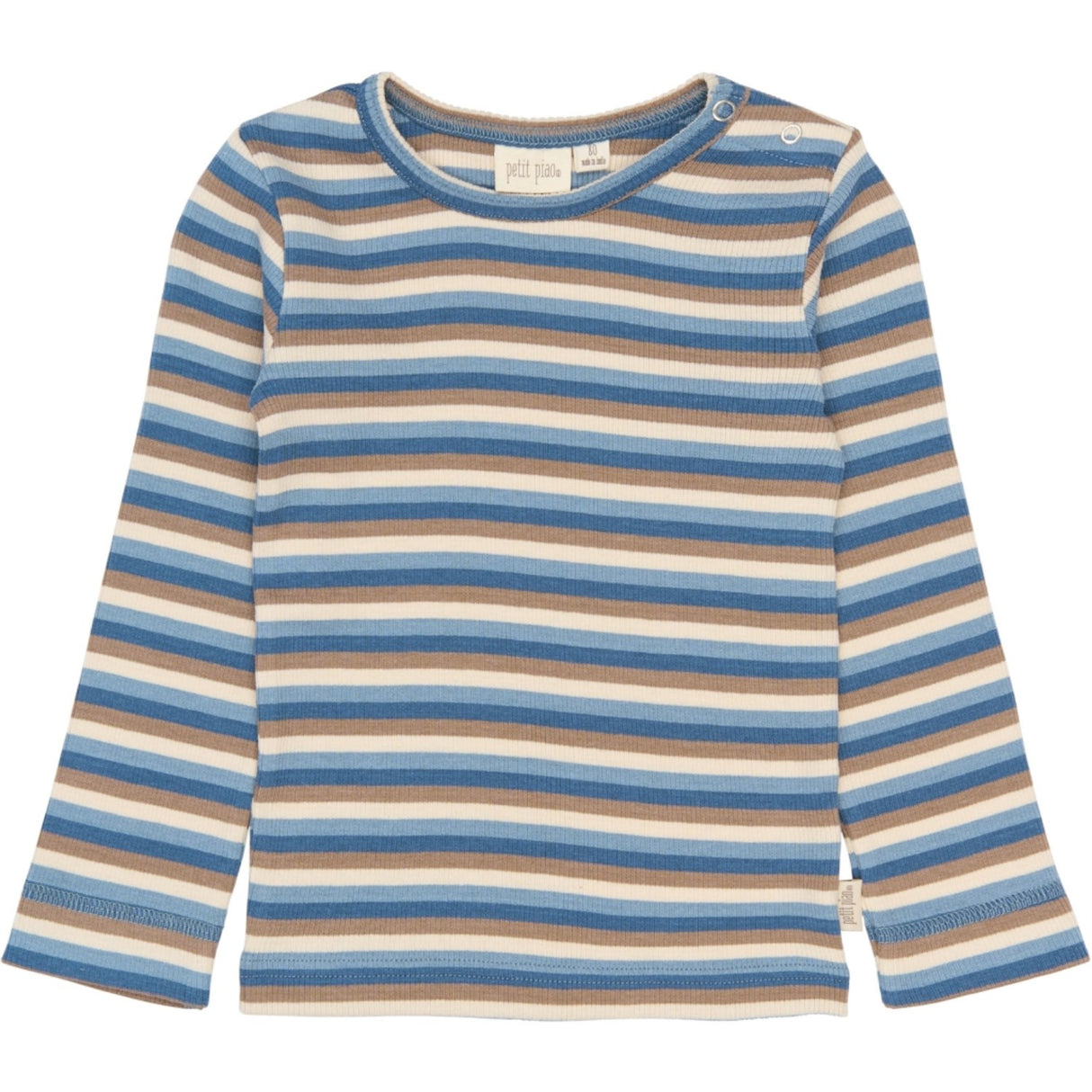 Petit Piao Infinity Multistriped PPSong L_S Tee