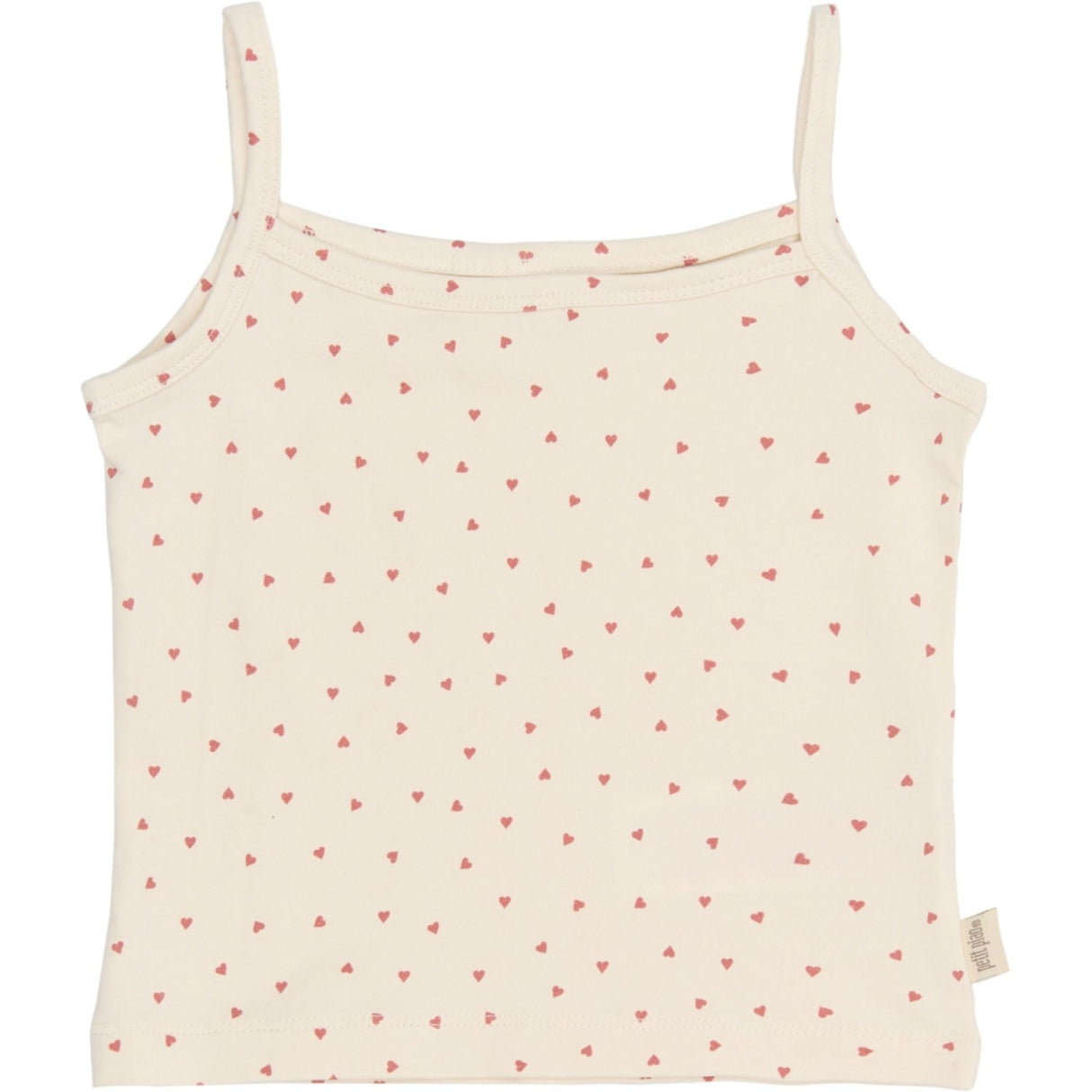 Petit Piao Misty Rose Strawberry AOP PPStar Girls Undershirt 2-pack