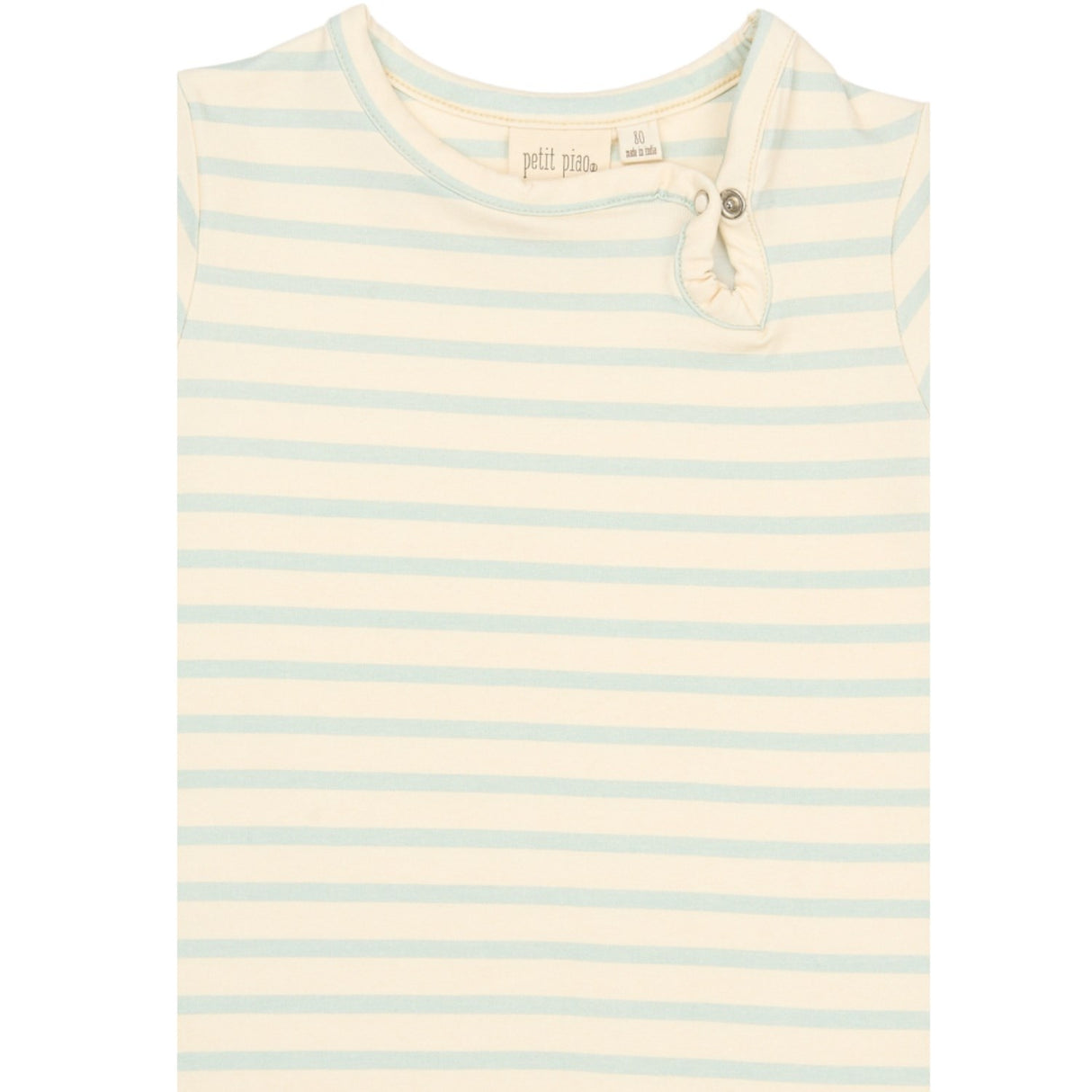 Petit Piao Winter Sky Striped Ppsun S_S Jumpsuit