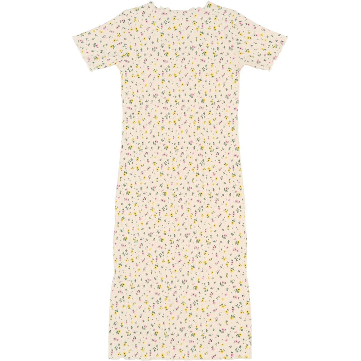 The New Gardenia Aop Tnsummer S_S Long Rib Dress
