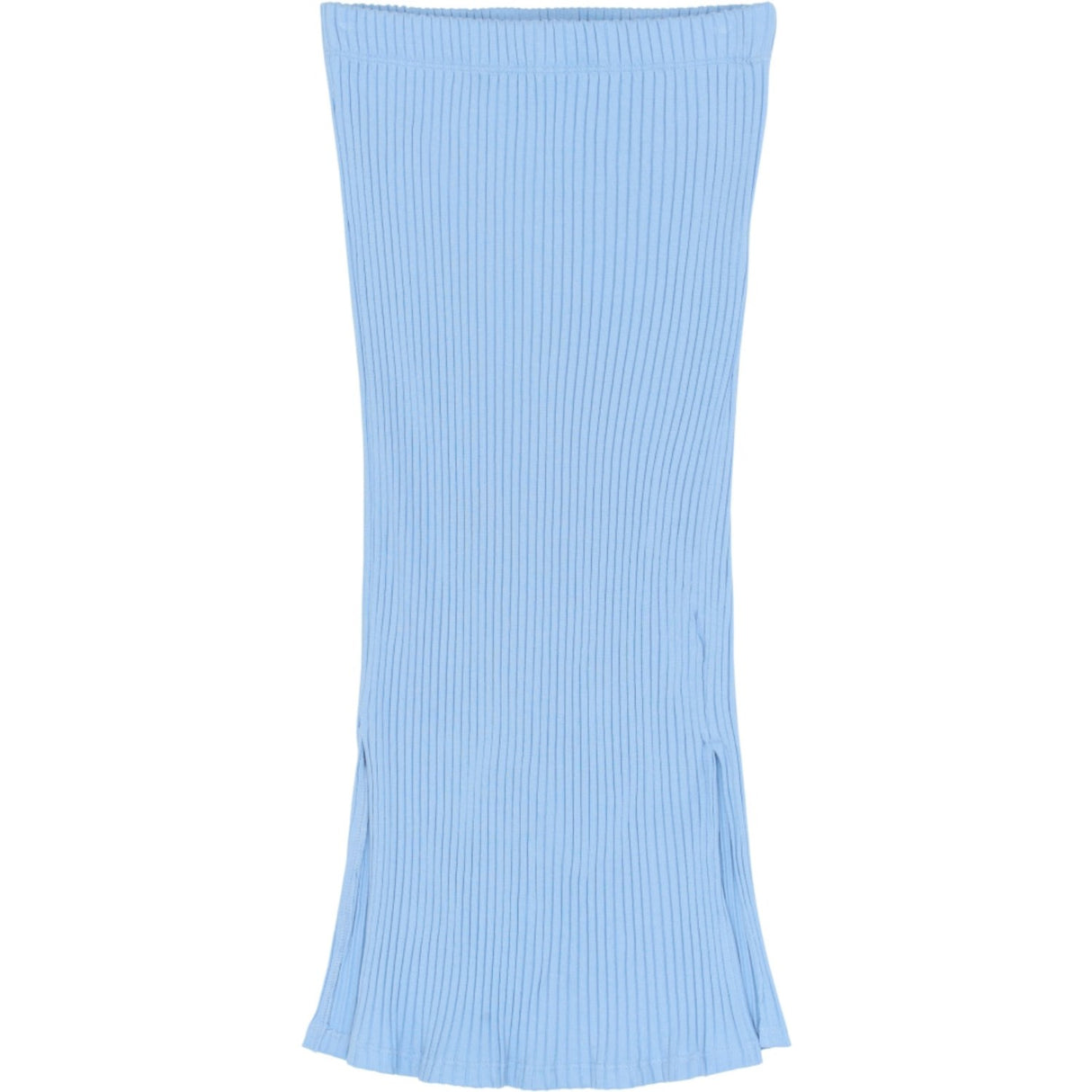 The New Forever Blue Tntove Long Rib Skirt