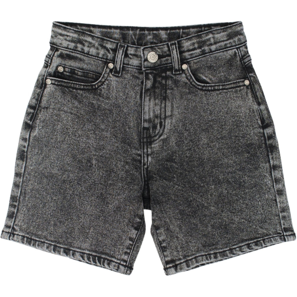 The New Light Grey Denim Tnjosh Denim Shorts