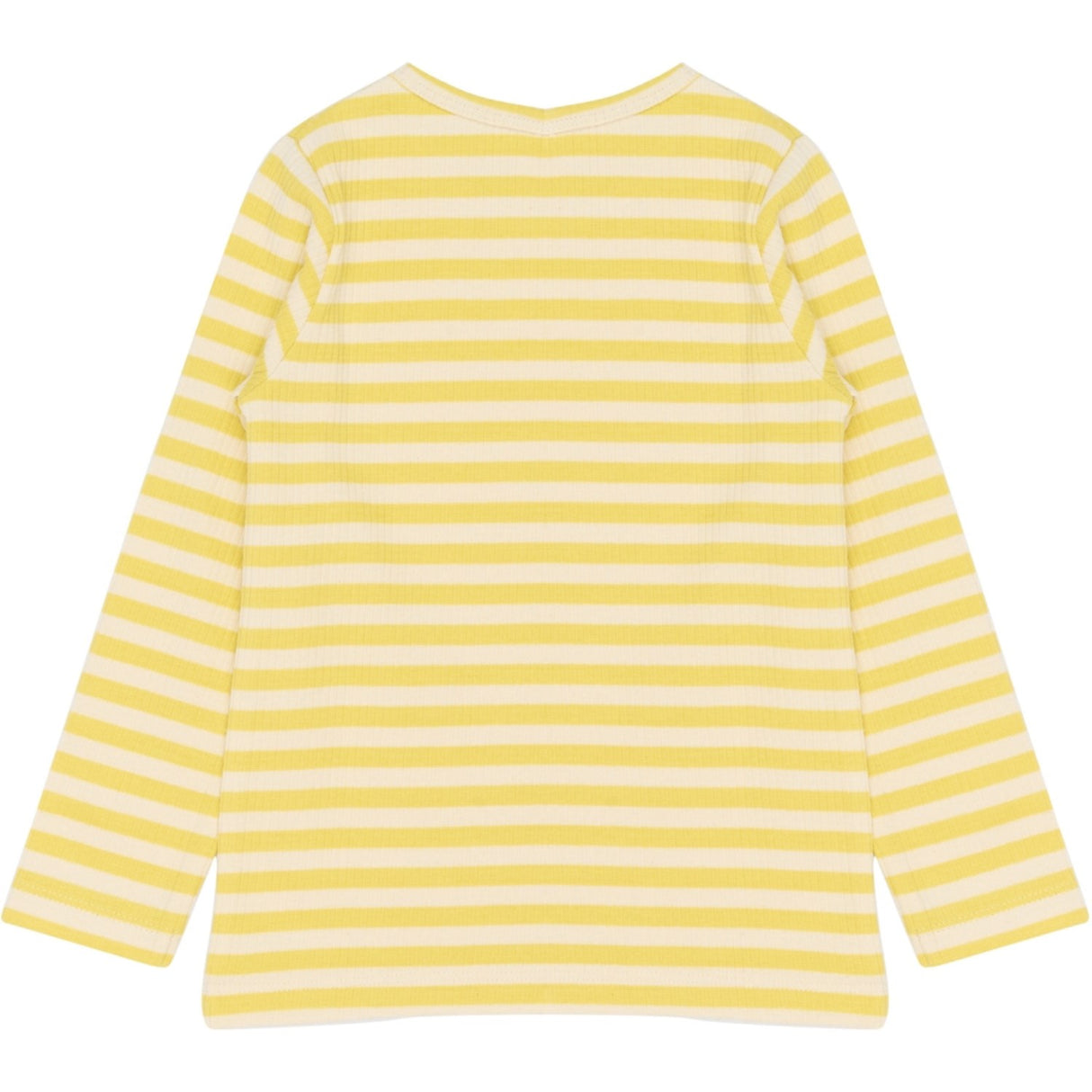 THE NEW Siblings Dusky Citron Striped Tnstfro L_S Rib Tee