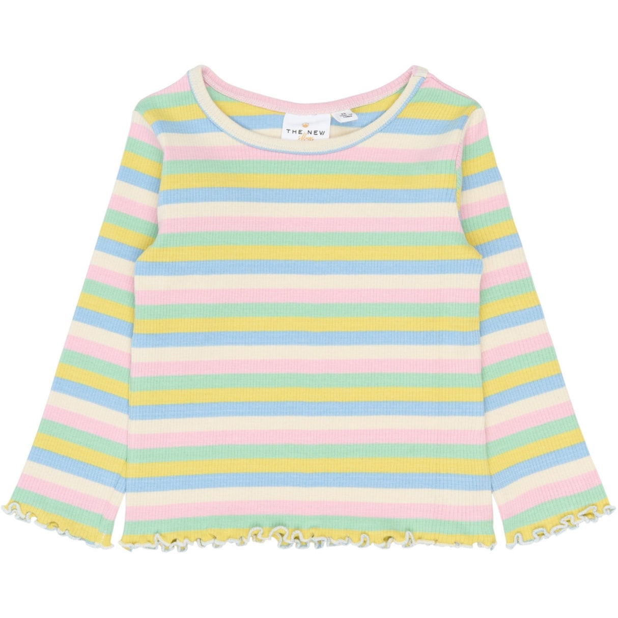 THE NEW Siblings Multi Striped Tnstsofia L_S Rib Tee