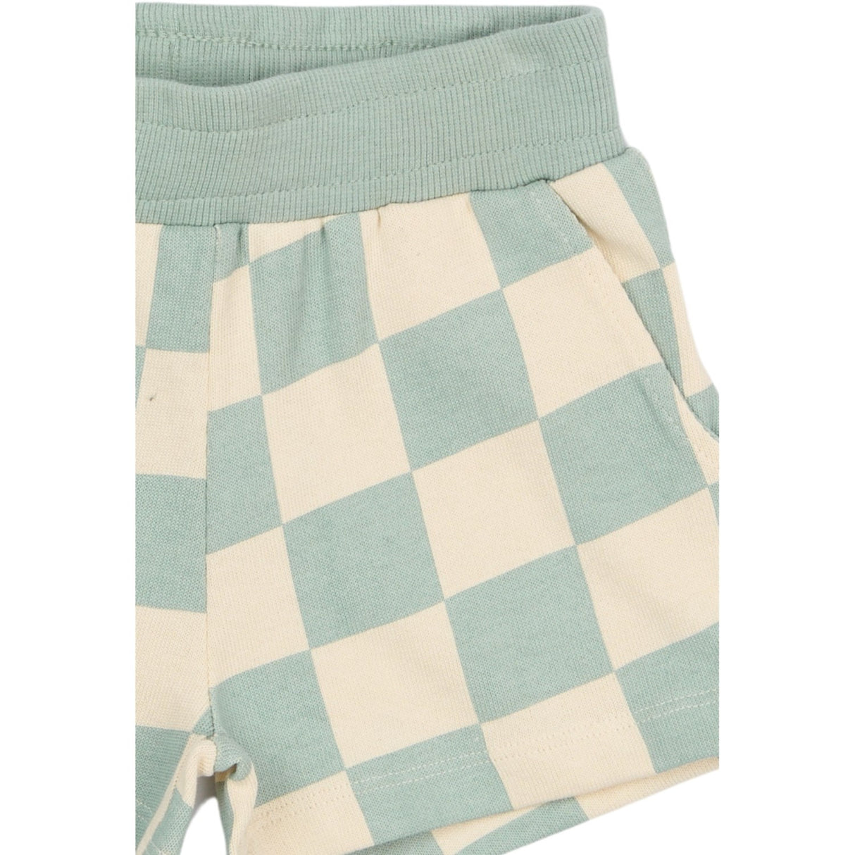 THE NEW Siblings Aqua Gray Aop Tnstsebastian Shorts