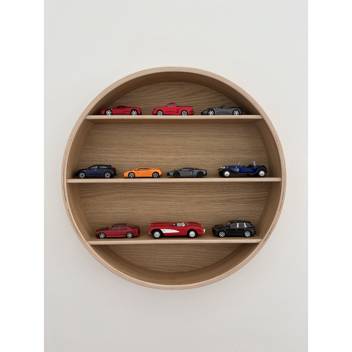 Curve Lab Natural Round Shelf