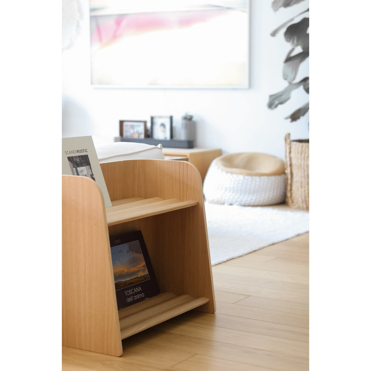Curve Lab Natural Small Curvy Bookcase