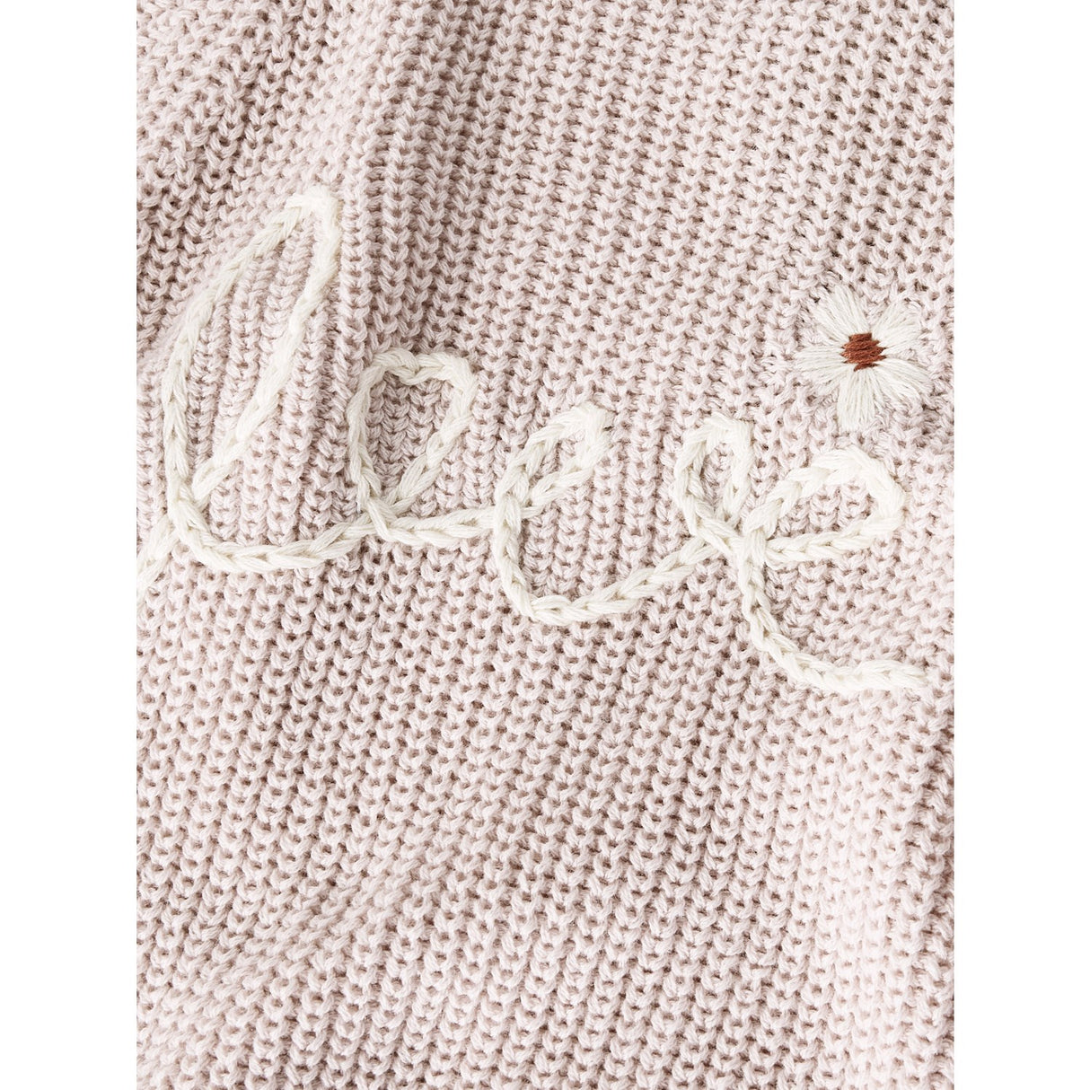 Lil'Atelier Hushed Violet Nmfemlen Emb Knit Lil