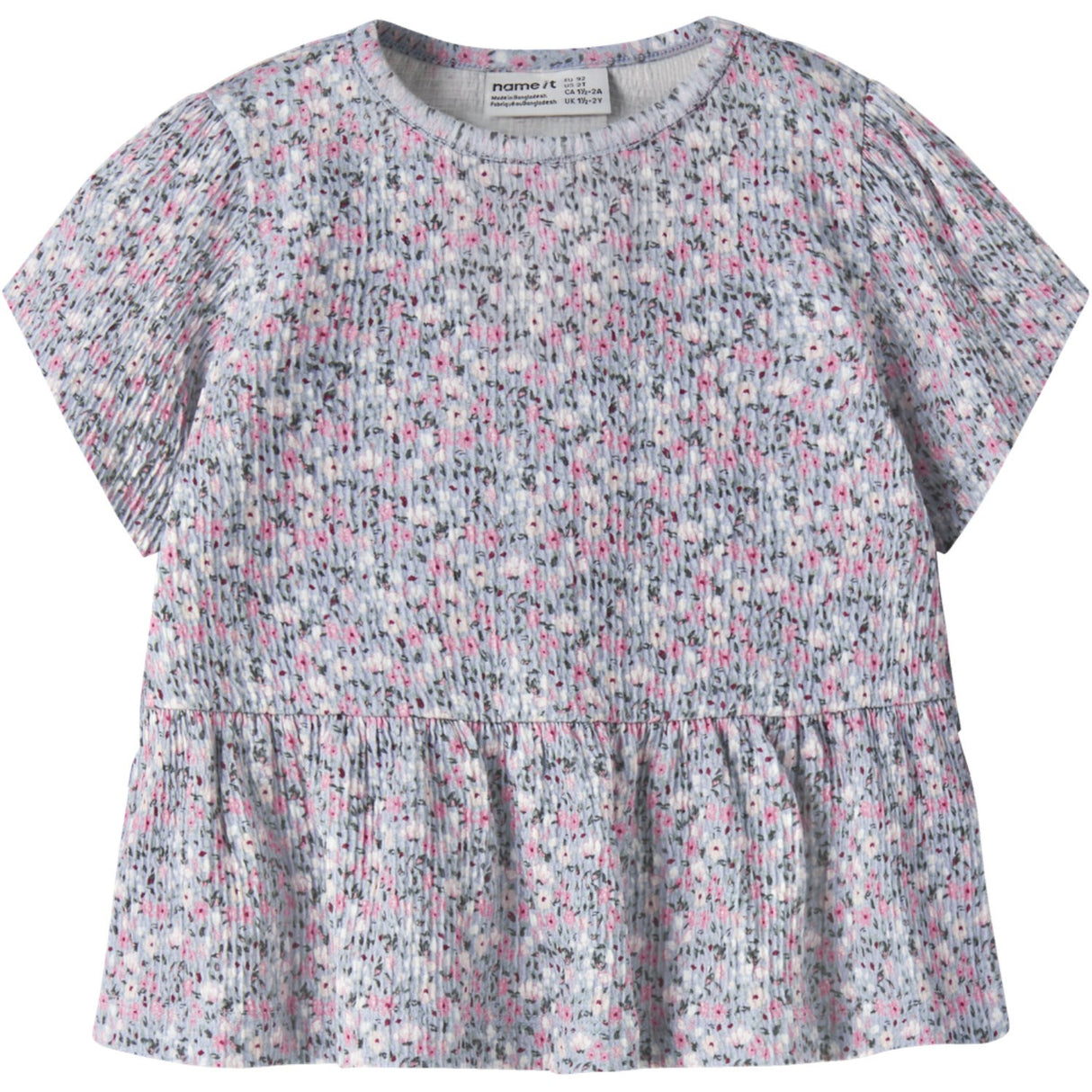 Name It Subdued Blue Nmfkatrina Ss Top