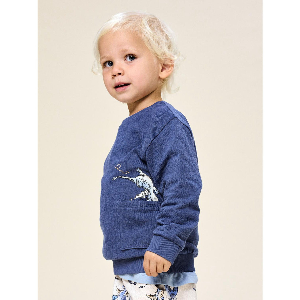 Name It Vintage Indigo Nmmkaj Ls Nreg Sweat Unb