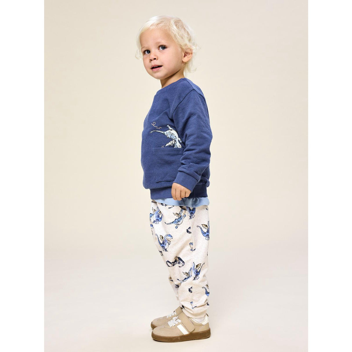 Name It Vintage Indigo Nmmkaj Ls Nreg Sweat Unb