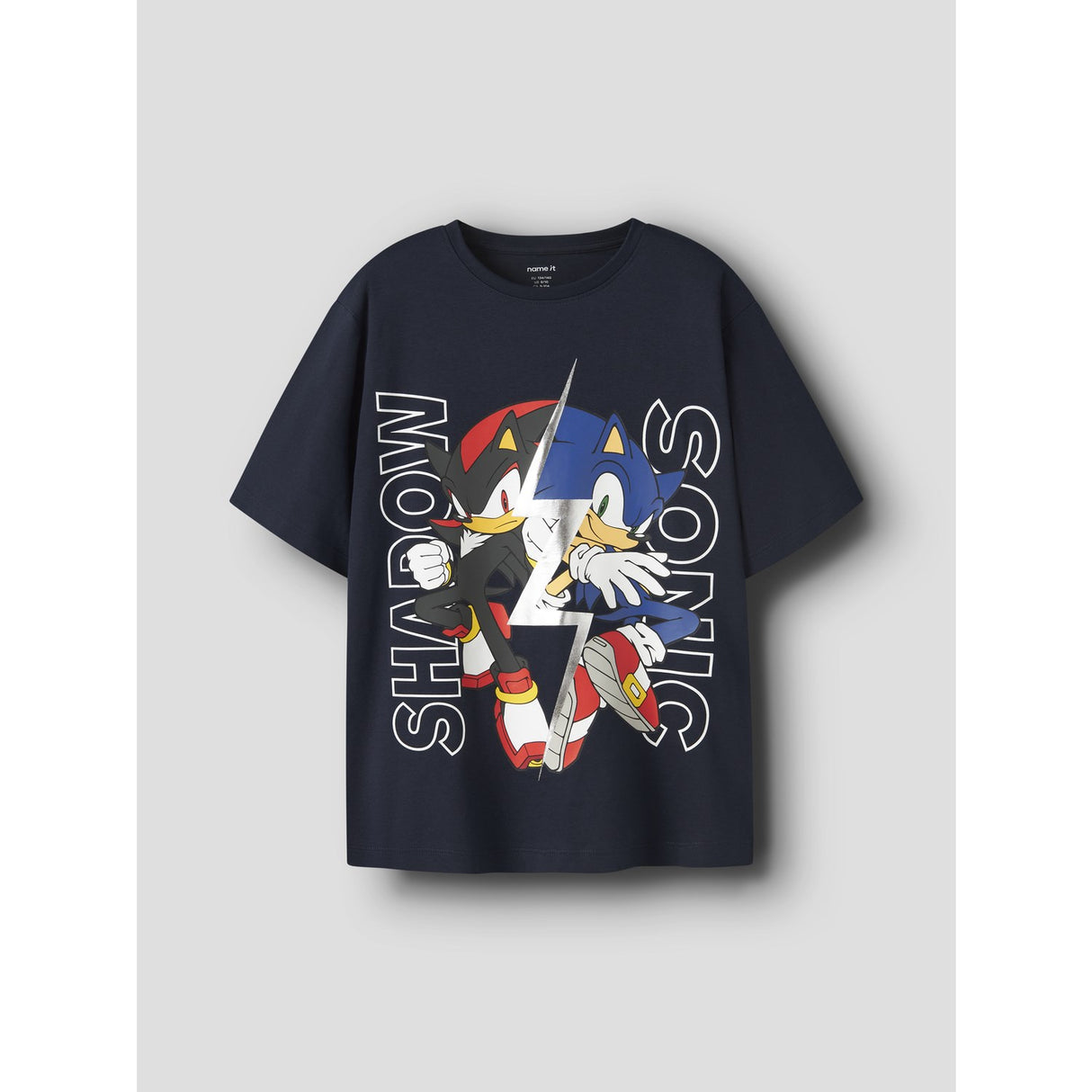 Name It Navy Blazer Nkmjulle Sonic Ss Nreg Top Noos Sky