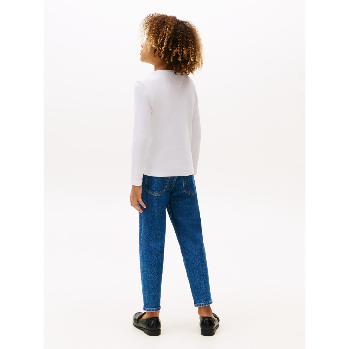 Tommy Hilfiger Boys Basic CN Blouse Bright White