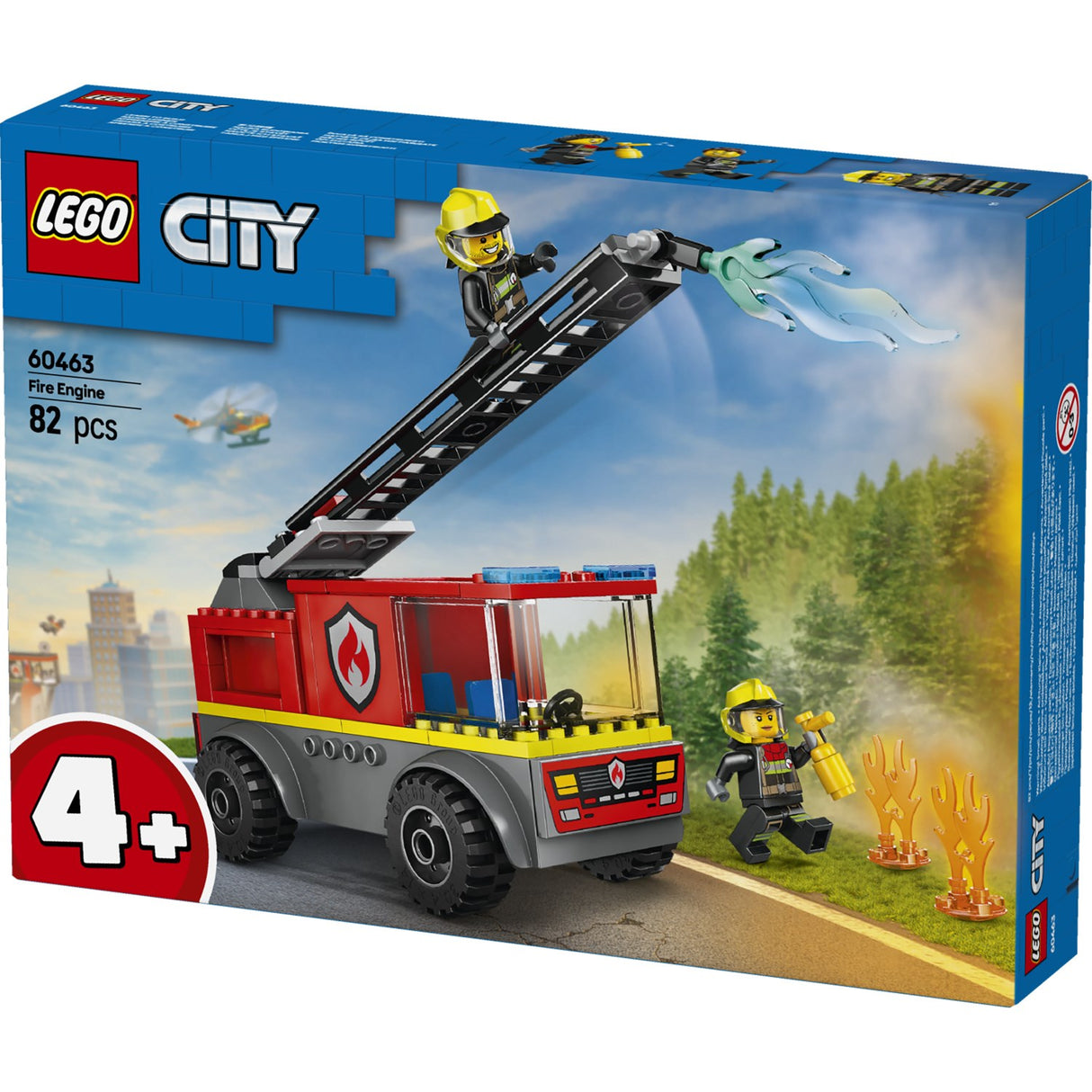 LEGO® City Fire - Brandbil Med Stige 60463