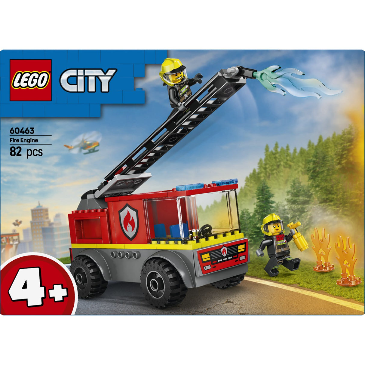 LEGO® City Fire - Brandbil Med Stige 60463