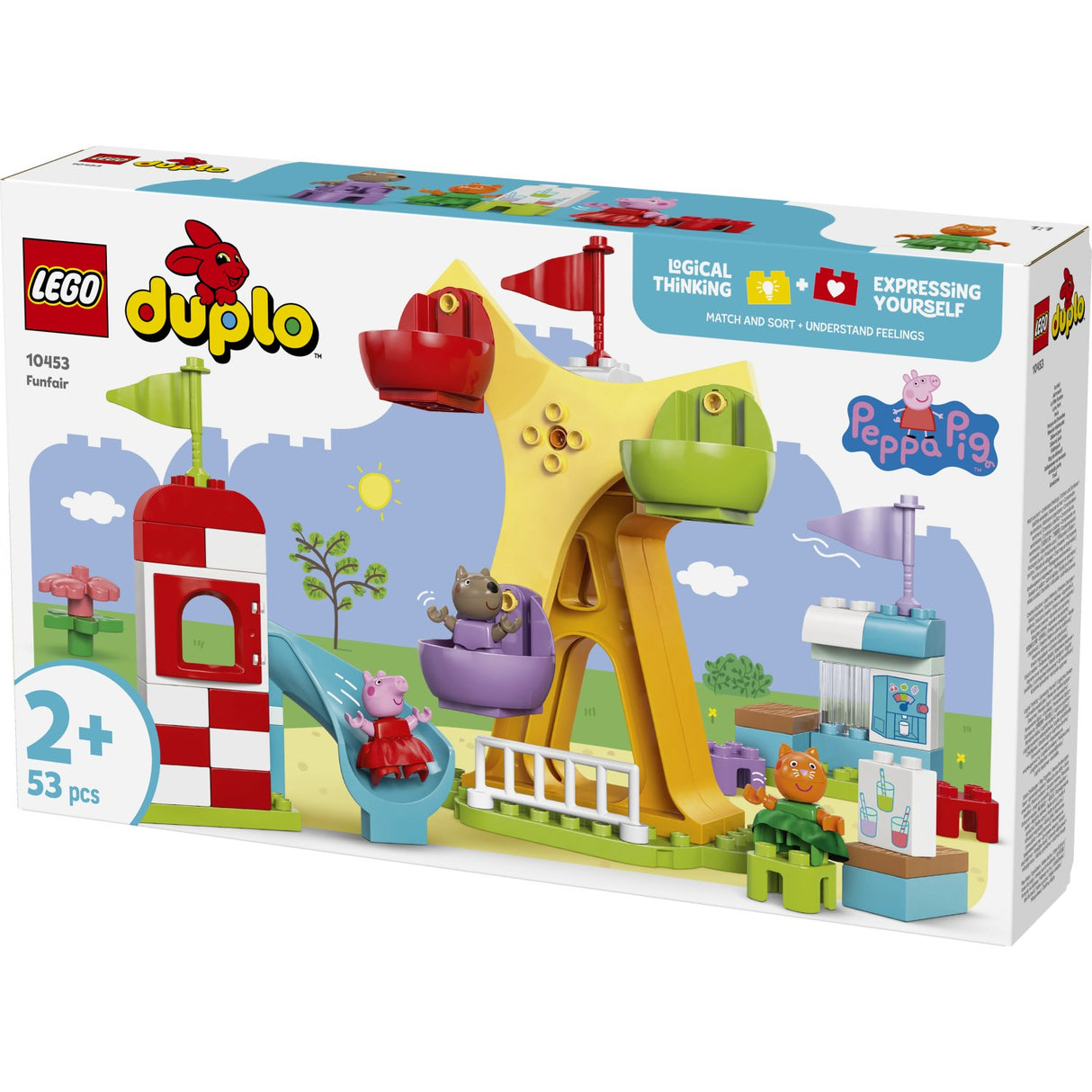 LEGO® DUPLO Peppa Pig - Forlystelsespark 10453