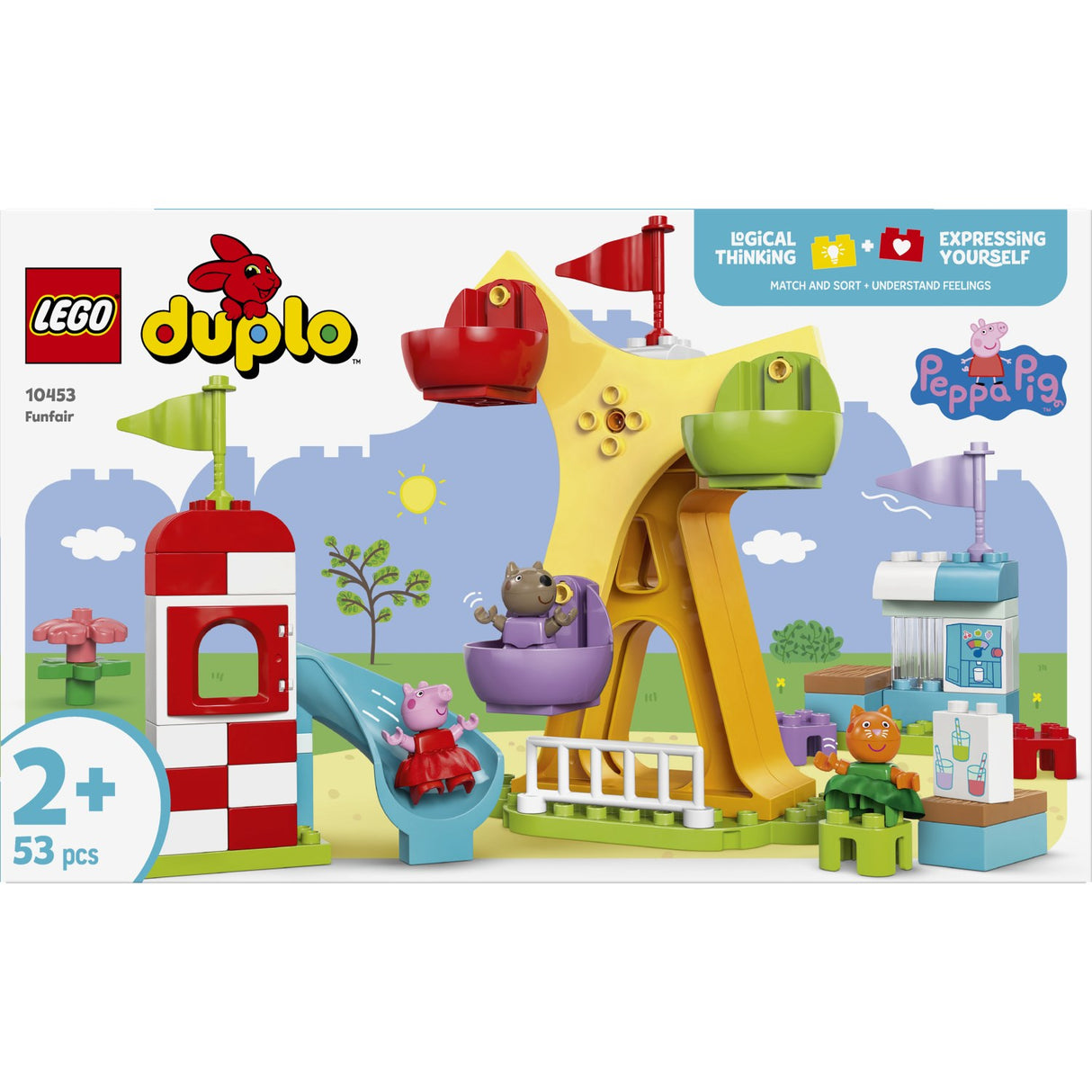 LEGO® DUPLO Peppa Pig - Forlystelsespark 10453