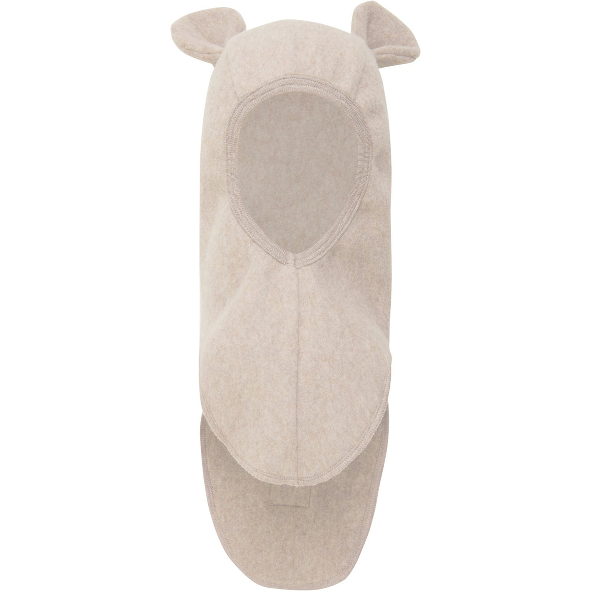 Huttelihut Camel Melange Balaclava Ears Cotton Fleece