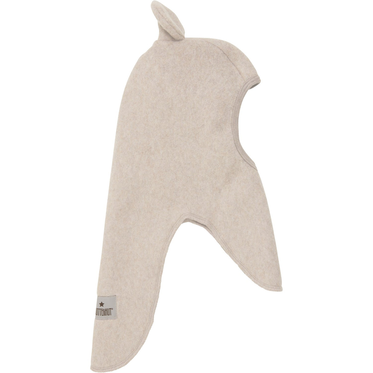 Huttelihut Camel Melange Balaclava Ears Cotton Fleece