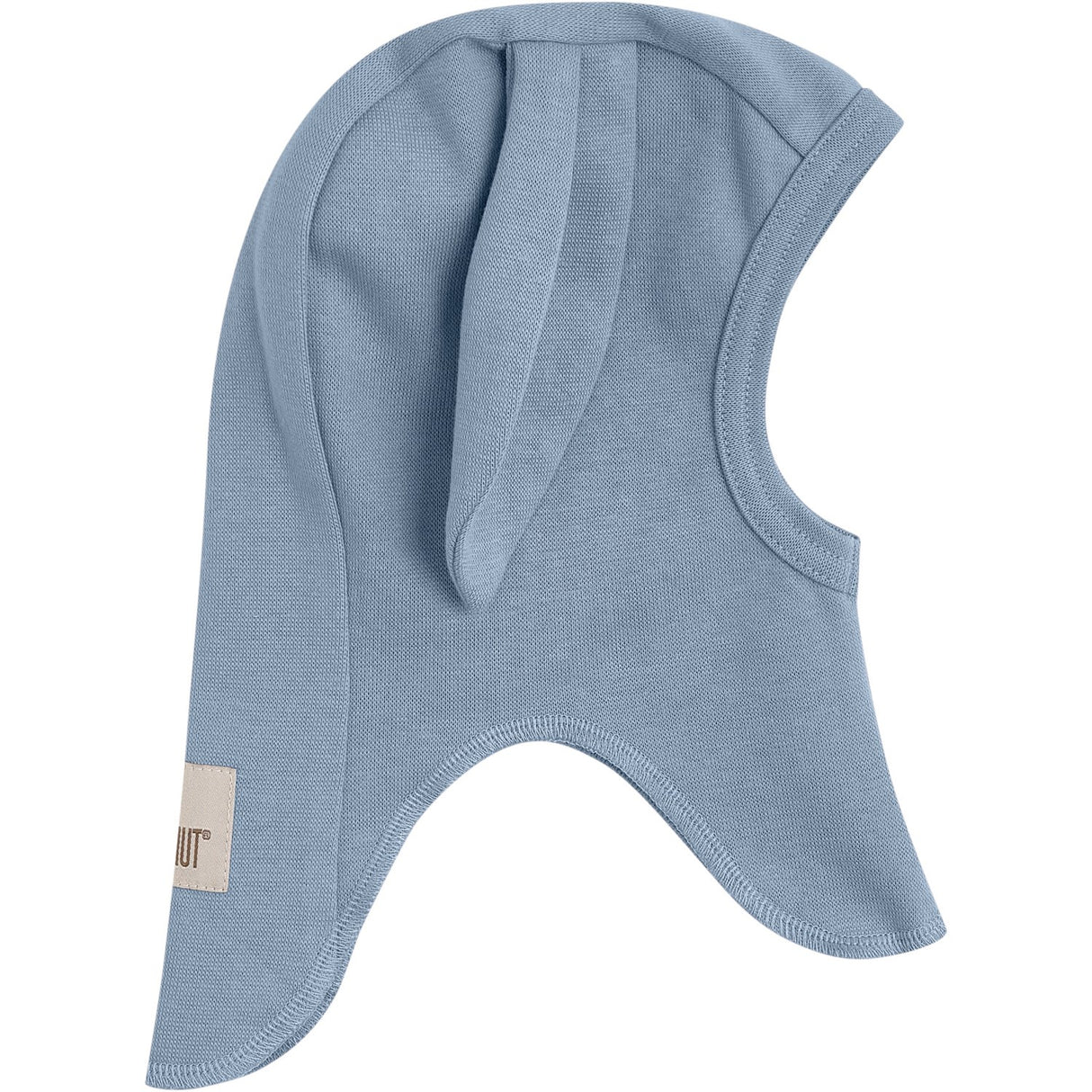 Huttelihut Windward Blue Balaclava Ears Cotton Rib
