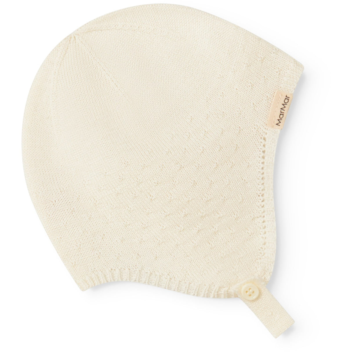 MarMar Newborn Modal Mix Mini Dots Gentle White Aly Hat